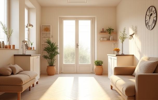 Intérieur du salon La Belle Patte à Lyon